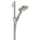 Photo shower set Axor Uno 27987820 polished nickel