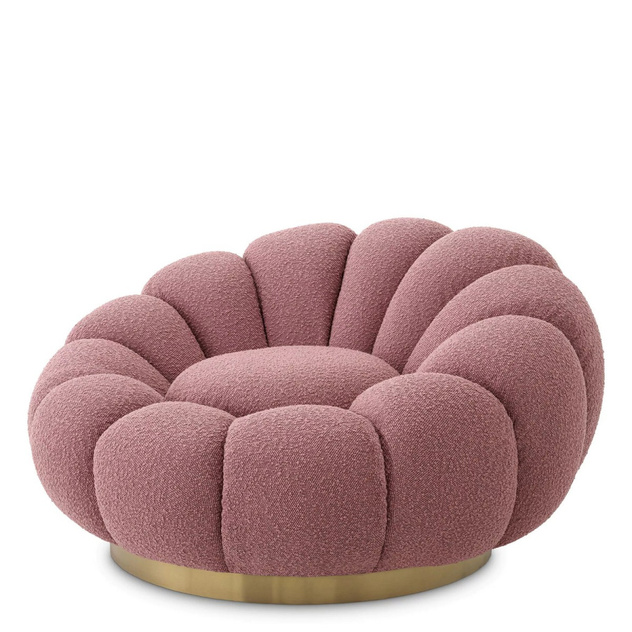 Photo Mello rotating chair (pink)
