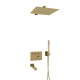 Photo WasserKRAFT Asphe A5558.180.198.285.194.286.174 Thermo with matte gold thermostat