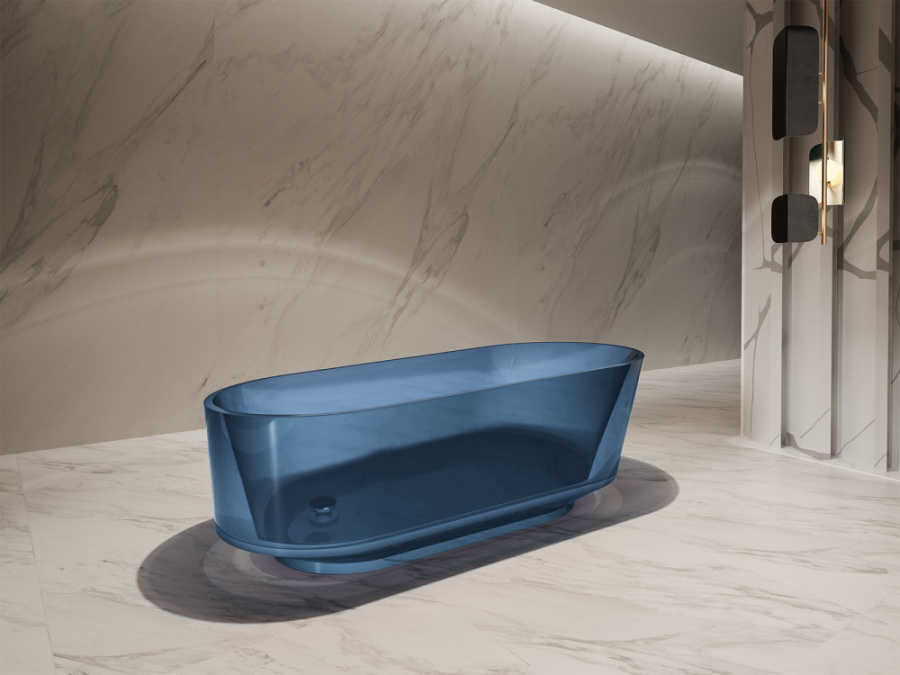 Photo Abber Kristall 170x80 AT9706Saphir Transparent Bath