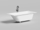 Photo Bath of artificial stone Salini Orlando 180x80 102012GF painting by RAL completely