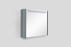 Photo Mirror cabinet with backlit AM.PM Sensation M30MCR0801AG right-sided, anthracite gloss