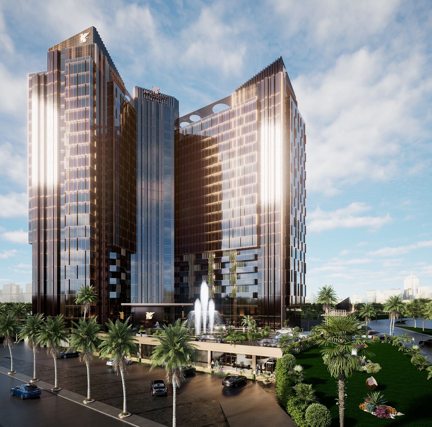 Luxury apartments on the shore of the Bosphorus