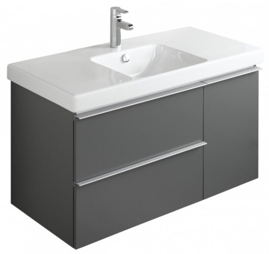 Photo Tumple under the sink 100 cm Jacob Delafon Odeon Up EB891-N14 gray anthracite