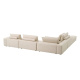 Photo Modular sofa Lounge Club (beige)
