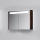 Photo Mirror cabinet AM.PM Sensation M30MCX1001TF tobacco oak textured, backlit