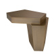 Photo Calabasas coffee table (60 cm, brass)