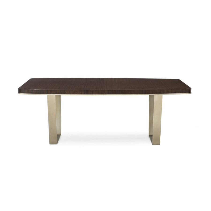 Photo Streamline sliding dining table