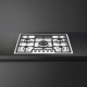 Photo hob Smeg PGF75-4
