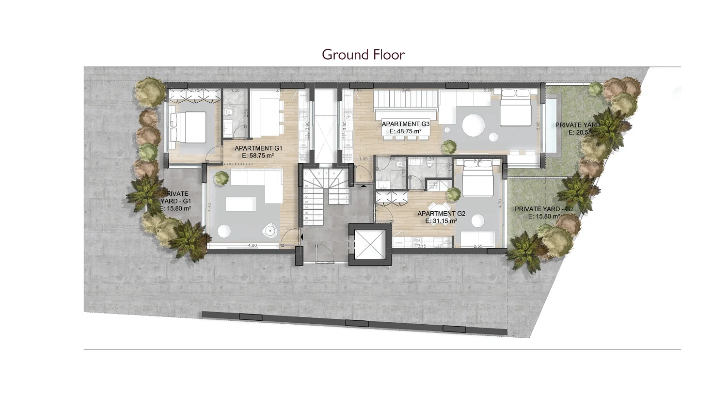 Apartment in the new building Lopes Residences