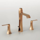 Photo Cisal Cherie CF0010607C gold sink mixer