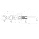 Photo Gessi Inciso sink mixer 58088#299 black matte