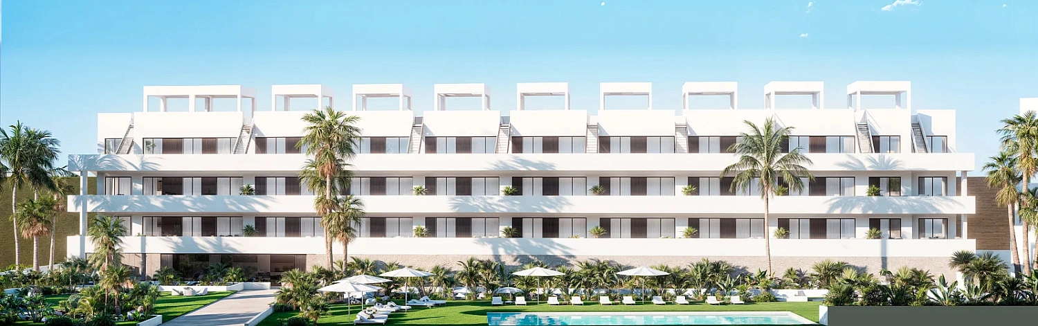 Apartment in a new building Modern apartments with sea views in Finestrat