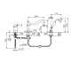Photo Nicolazzi Monocomando bath mixer 3449CR75 Chromium