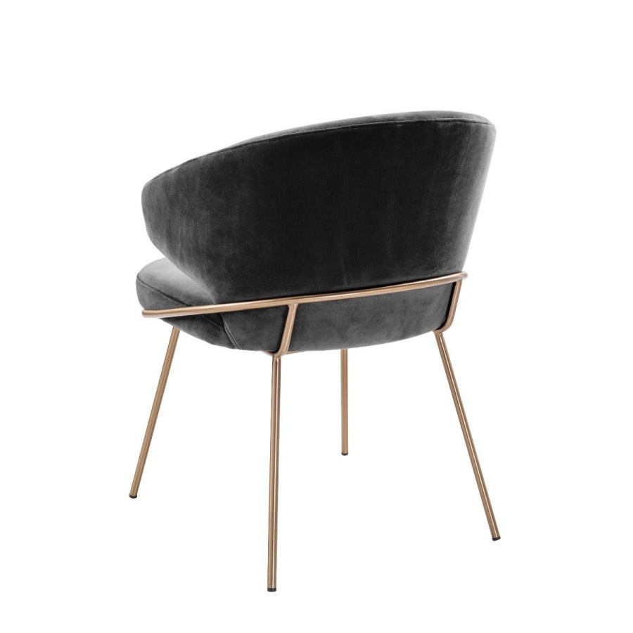 Photo Kinley dining chair (dark grey)