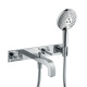 Photo Bath mixer Axor Citterio 39442000 with shower set