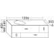 Photo Burgbad Coco 120 SFHR120 L F2853 C0001*1 natural oak