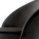 Photo Set of two Roche half-bar chairs (dark grey)