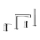 Photo Bath mixer Gessi Ingranaggio 63537#031