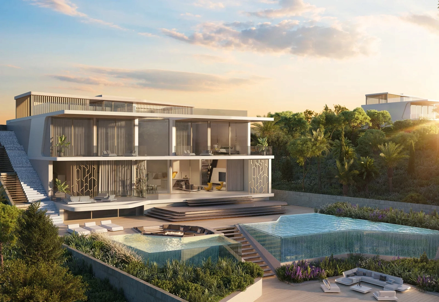 Spacious villas in the style of Lamborghini in Benaavis