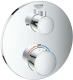 Photo Shower mixer with Grohe Grohtherm thermostat 24077000