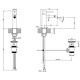 Photo Mixer for bidet Gessi 316 54007#299 black matte
