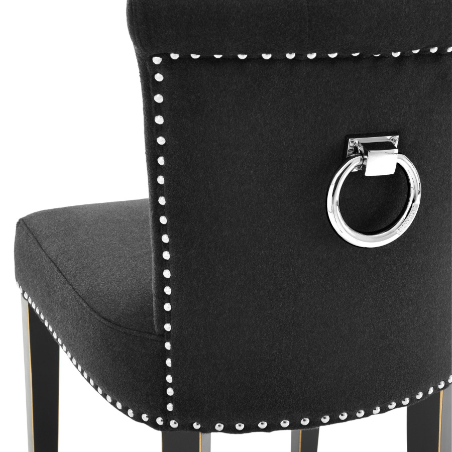 Photo Key Largo dining chair (black, cashmere)