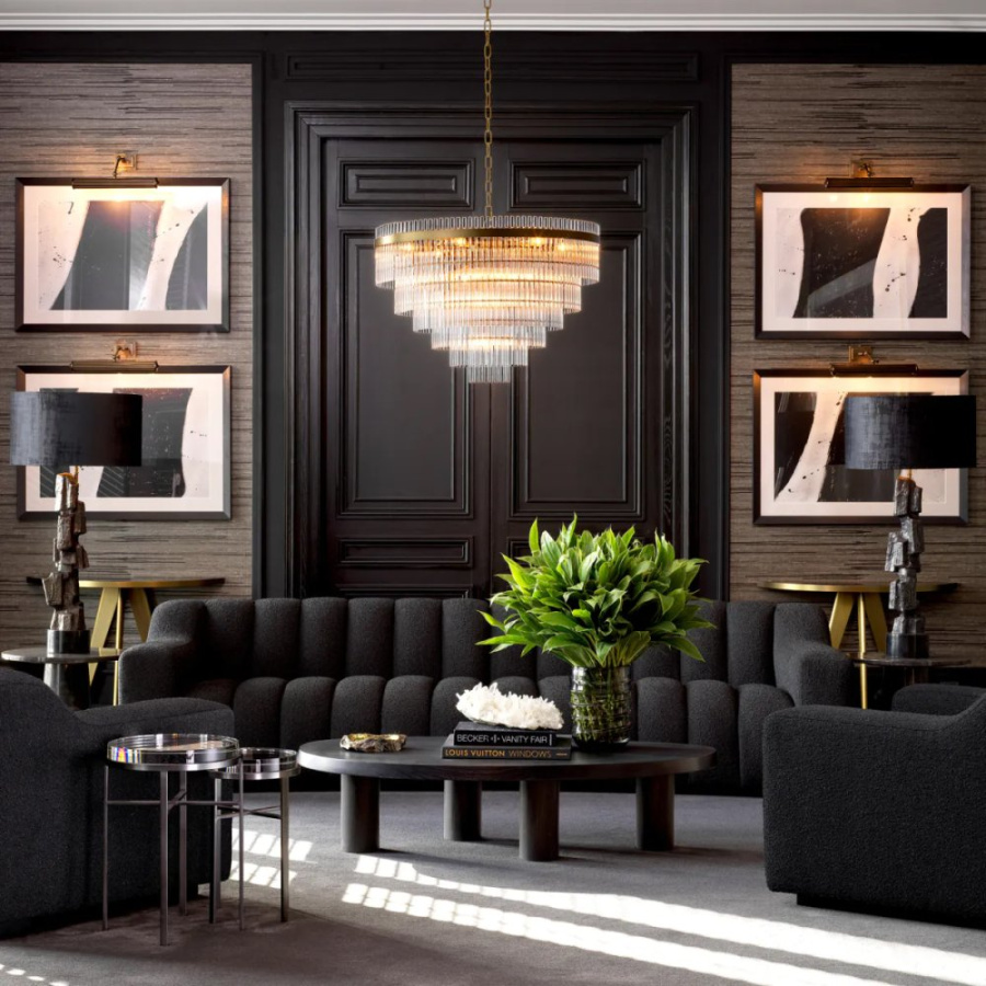 Photo Sofa Kelly L (black)