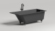 Photo Salini Cascata 170x70 104413MF RAL matte bath