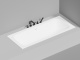 Photo Bath of artificial stone Salini Orlando Axis Kit 190x80 103311GF painting by RAL completely