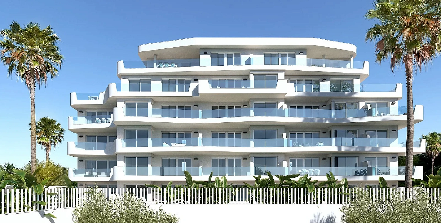 Apartment in a new building Furnished apartments with sea views in Pilar de la Horadada