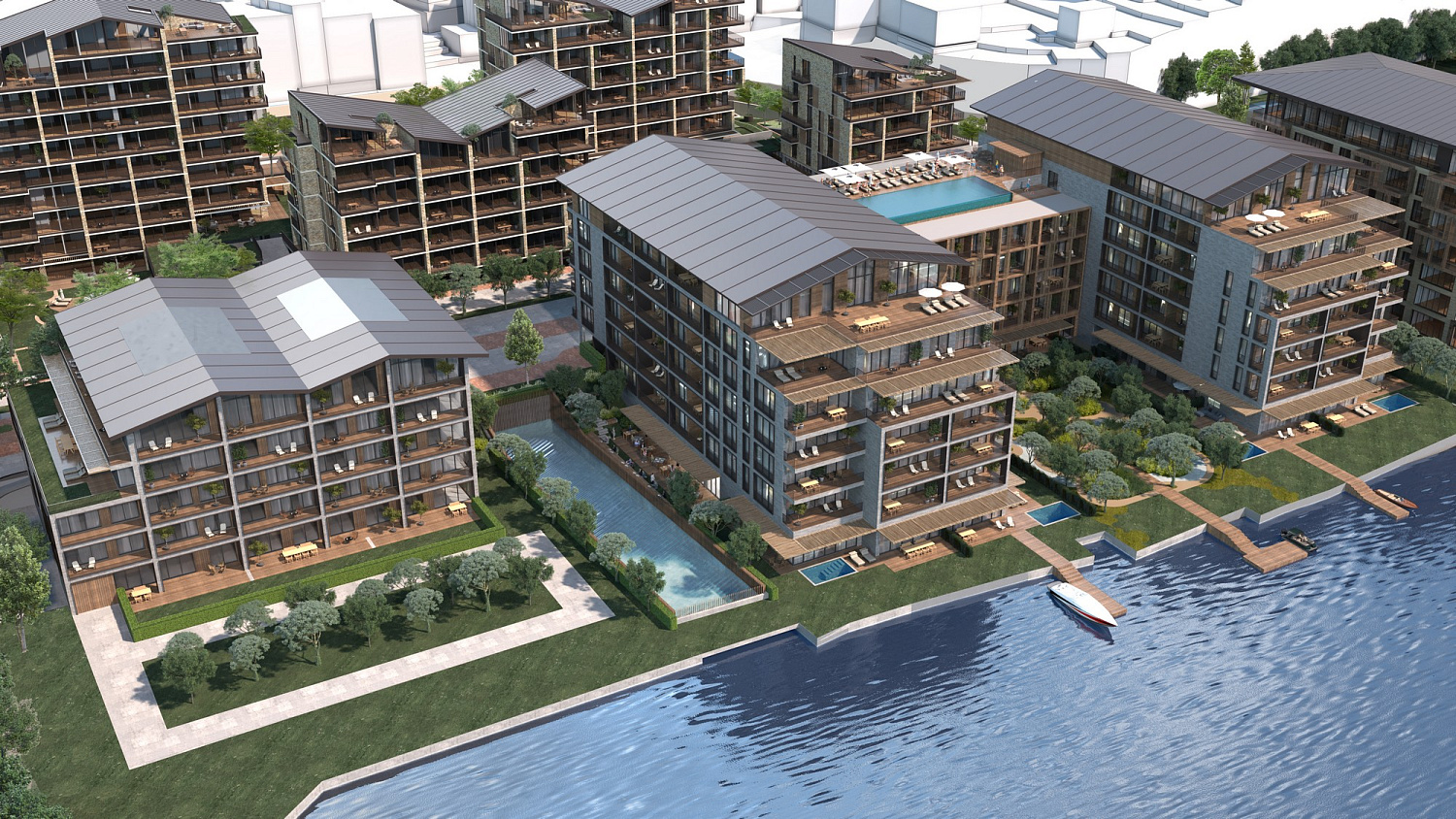 Ultra-modern complex with historical heritage