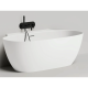 Photo Salini Alda Wall 170x90 101925M matte white bath