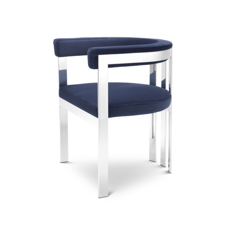 Photo Clubhouse dining chair (dark blue)