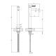 Photo Gessi Ingranaggio 63504#727 copper sink mixer