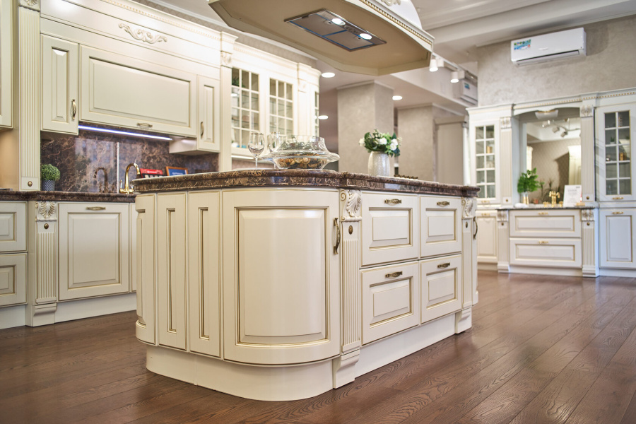 Photo Kitchen Scavolini Baltimora 1299756 with the island