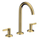 Photo Axor One 48050990 grinding gold sink mixer