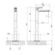 Photo Fantini sink mixer AL/23 26 02 B036B
