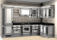 Photo Kitchen Scavolini Baltimora corner 365 by 150 cm