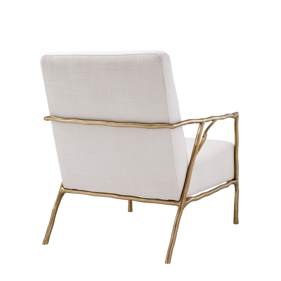 Photo Antico chair (sand, gold finish)