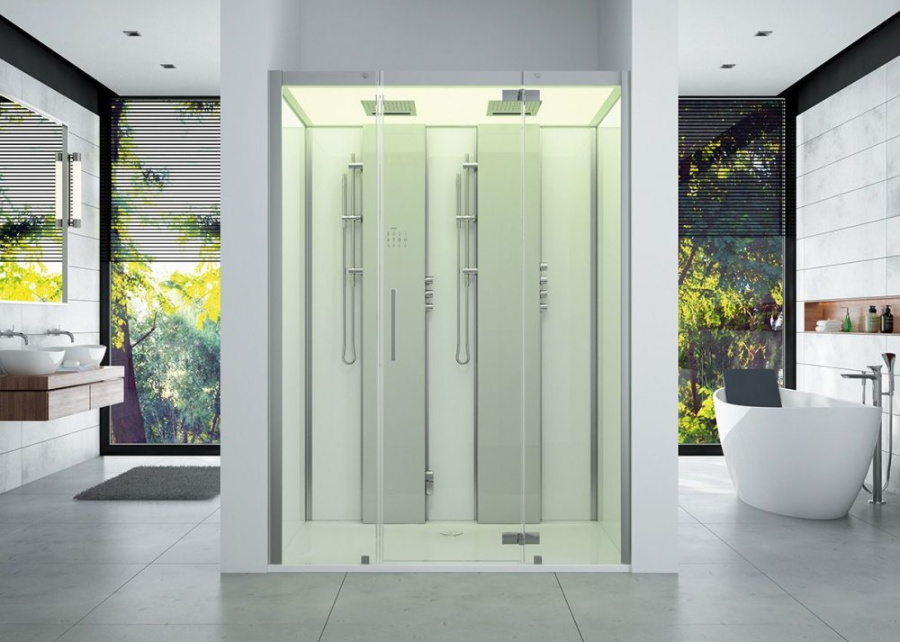 Photo Shower cabin Hoesch SensePerience 534381xA.010550 with steam function