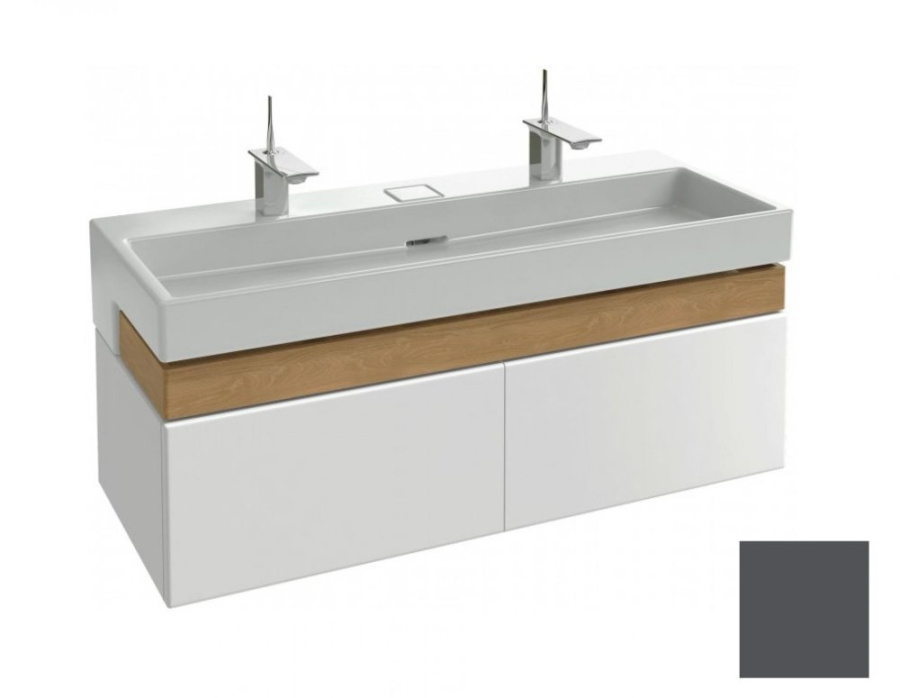 Photo Tumple under the sink 120 cm Jacob Delafon Terrace EB1188-442 gray anthracite varnish