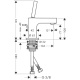 Photo Axor Citterio 39015000 sink mixer