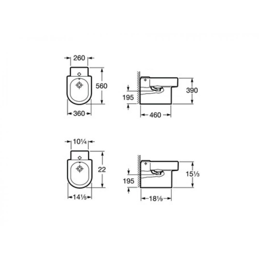 Photo Bidet floor Roca Happening 357564000