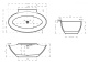 Photo Acrylic Bath Abber 172x103 AB9237