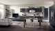 Photo Scavolini Motus kitchen corner with island