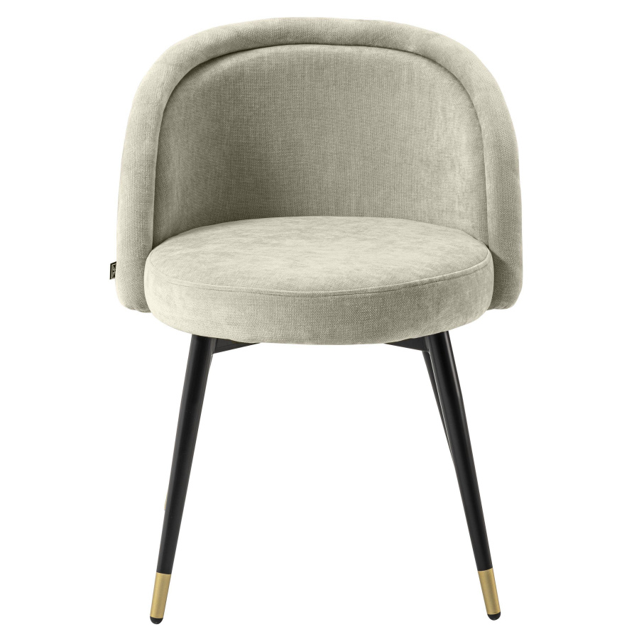 Photo A set of two Chloé dining chairs (beige)