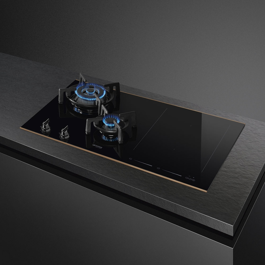 Photo Smeg PM6721WLDR hob