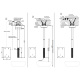 Photo Gessi sink mixer 316 54124#239 matte steel