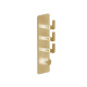 Photo Shower mixer Gessi Inciso 58206 #246 gold